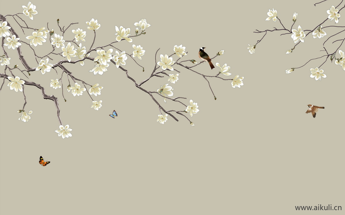高清壁画贴图BC 梅花