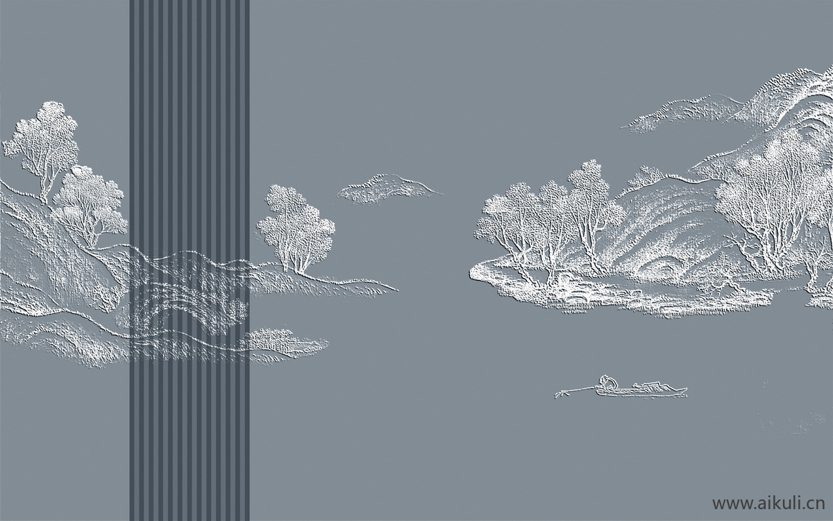 山水壁画 (5)