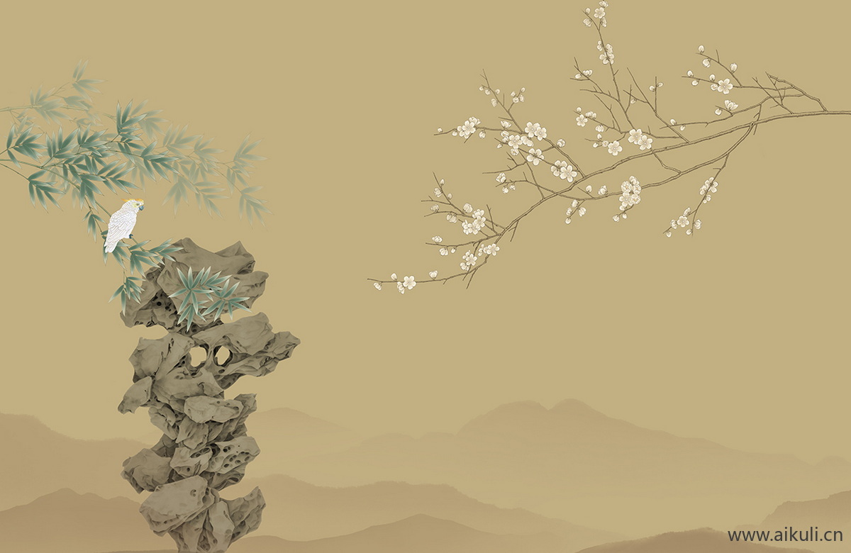 高清壁画贴图BQ 梅花