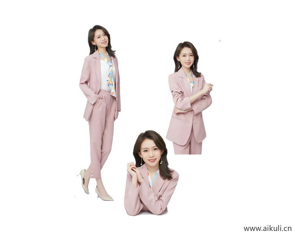 前台礼仪接待人物素材PS