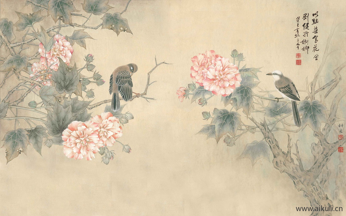 高清壁画贴图BH 梅花