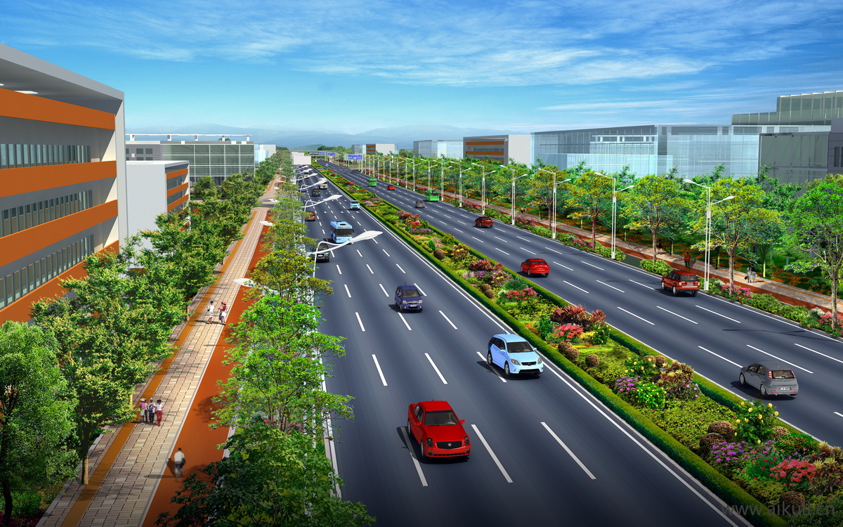 景观灯庭院灯K草坪灯园林灯具路灯PS立面图psd素材