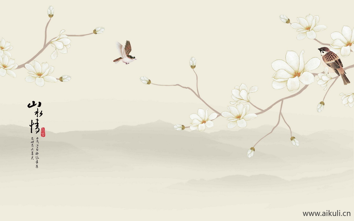高清壁画贴图F 梅花