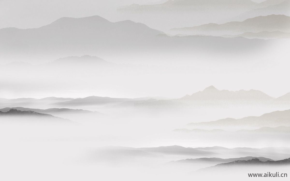 新中式背景墙装饰挂画壁纸画V贴图