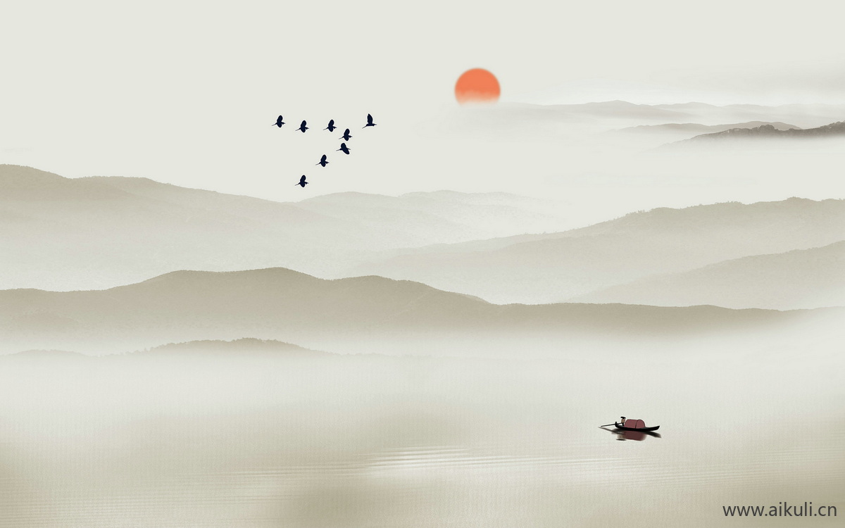 新中式IN水墨风 贴图 壁画