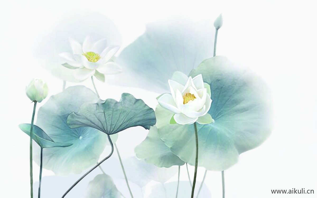 新中式花鸟壁画 (2)