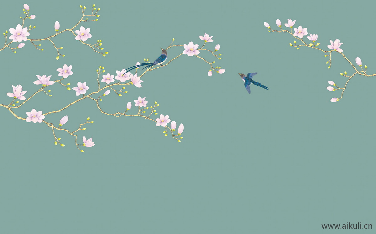 高清壁画贴图BY 梅花