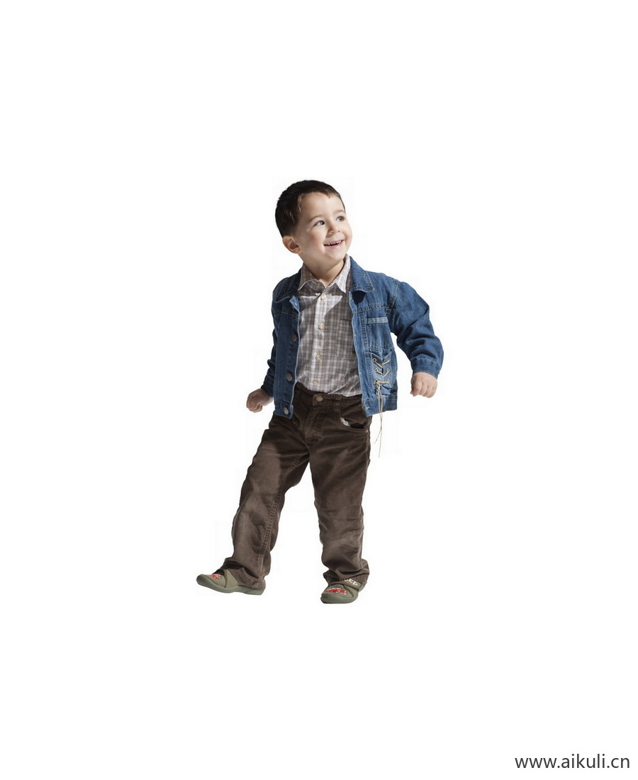 活泼小男孩B人物系列动作PNG