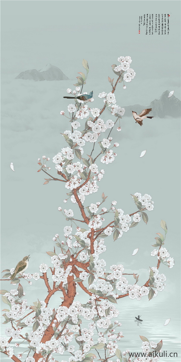 高清壁画贴图DA 梅花