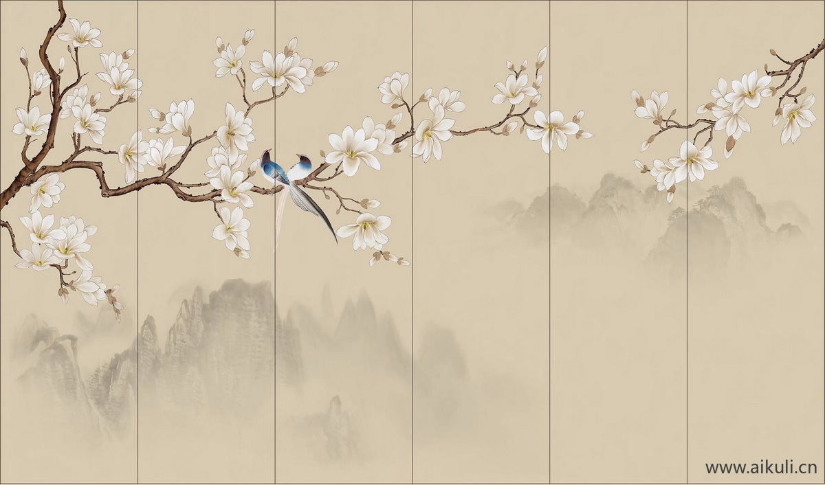 高清壁画贴图CG 梅花
