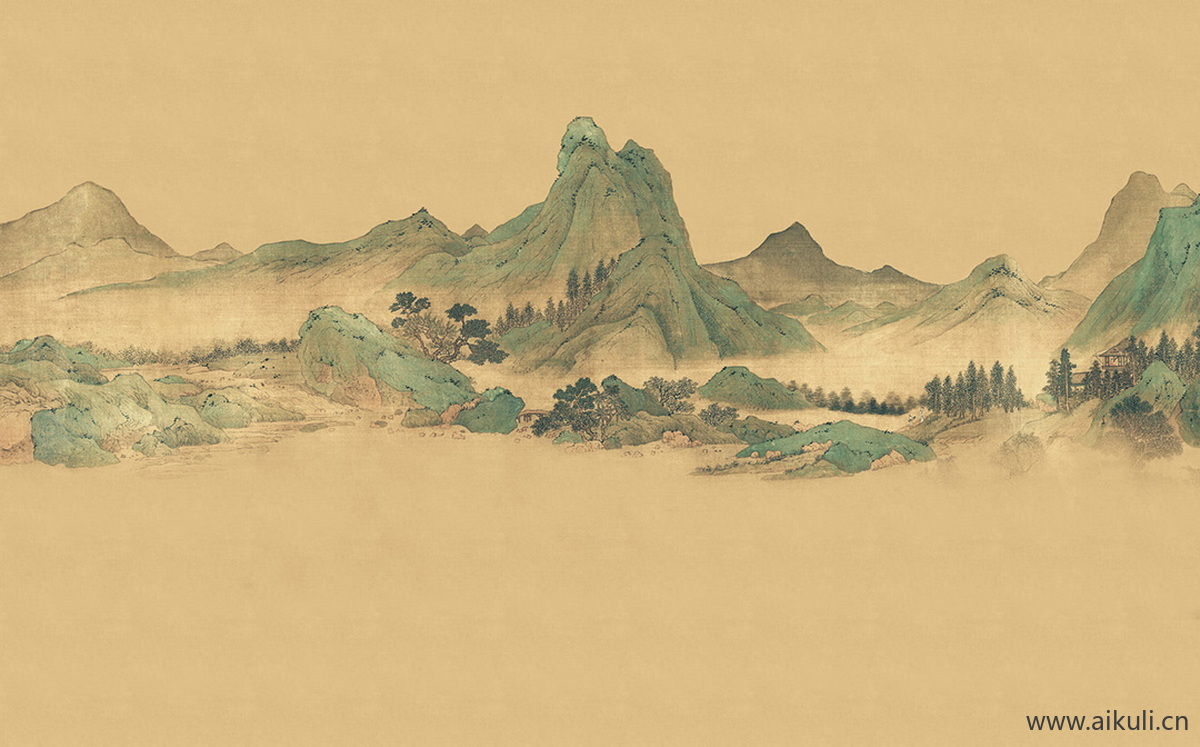 中式山水壁纸8贴图