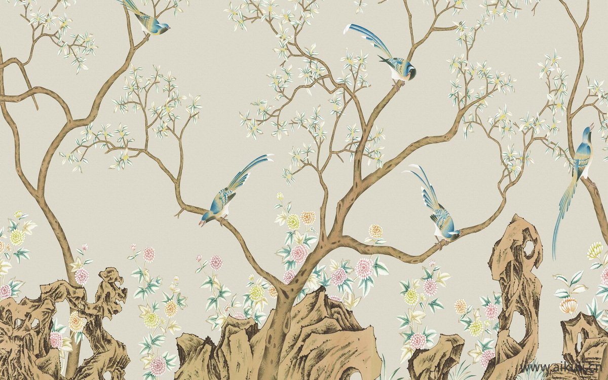 高清壁画贴图T 梅花