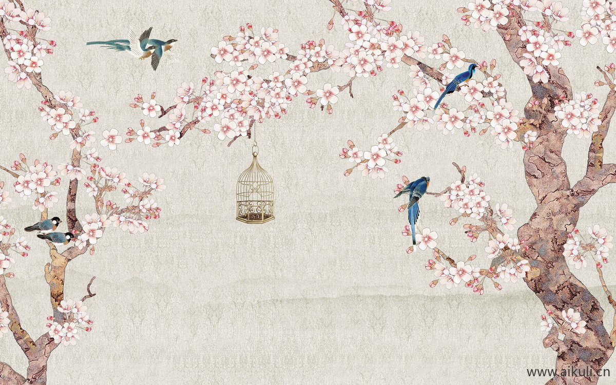高清壁画贴图BA 梅花
