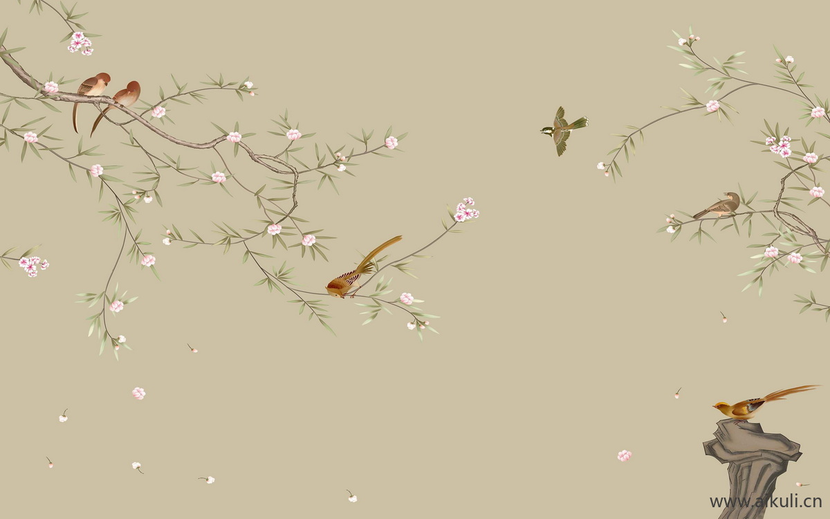 高清壁画贴图N 梅花