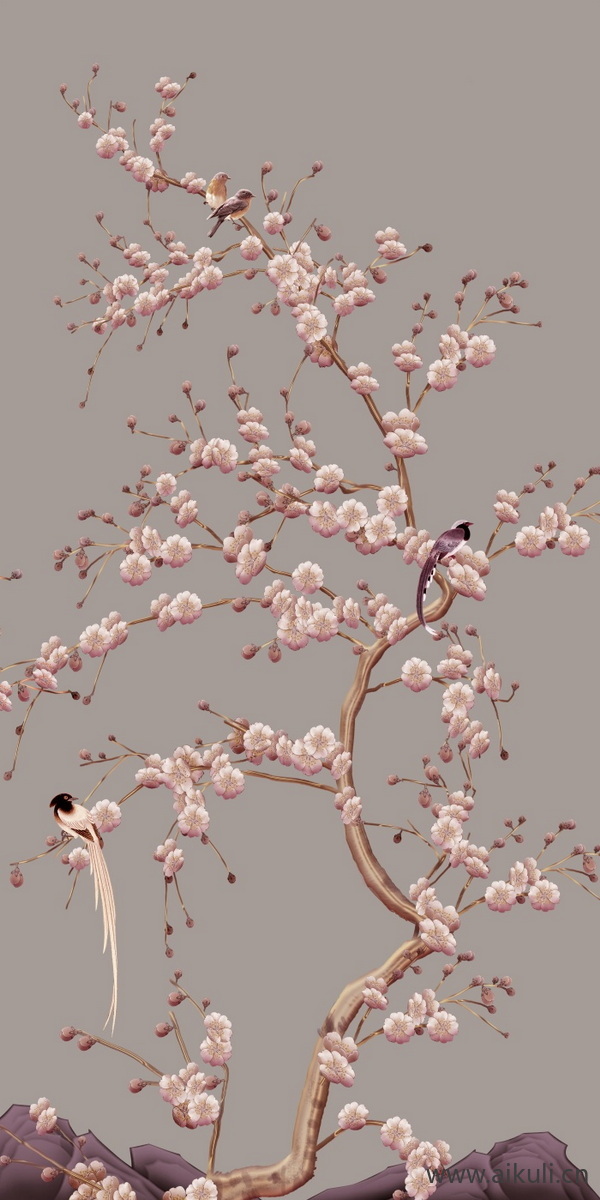 高清壁画贴图DB 梅花