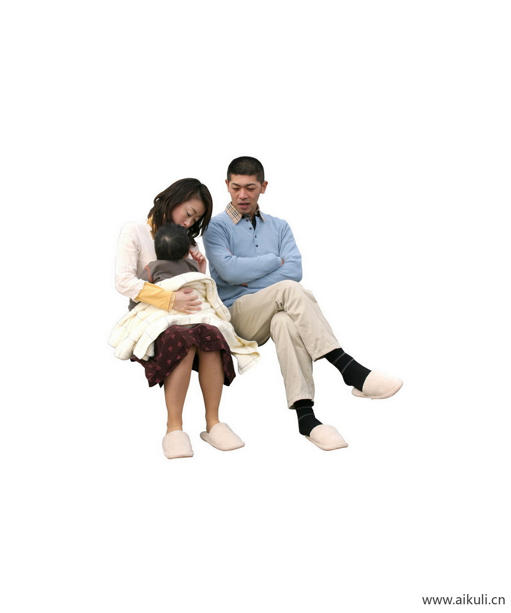 亚洲亲子人物BG儿童父母PSD素材