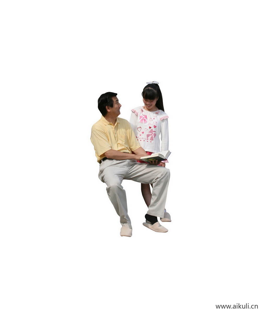 亚洲亲子人物J儿童父母PSD素材