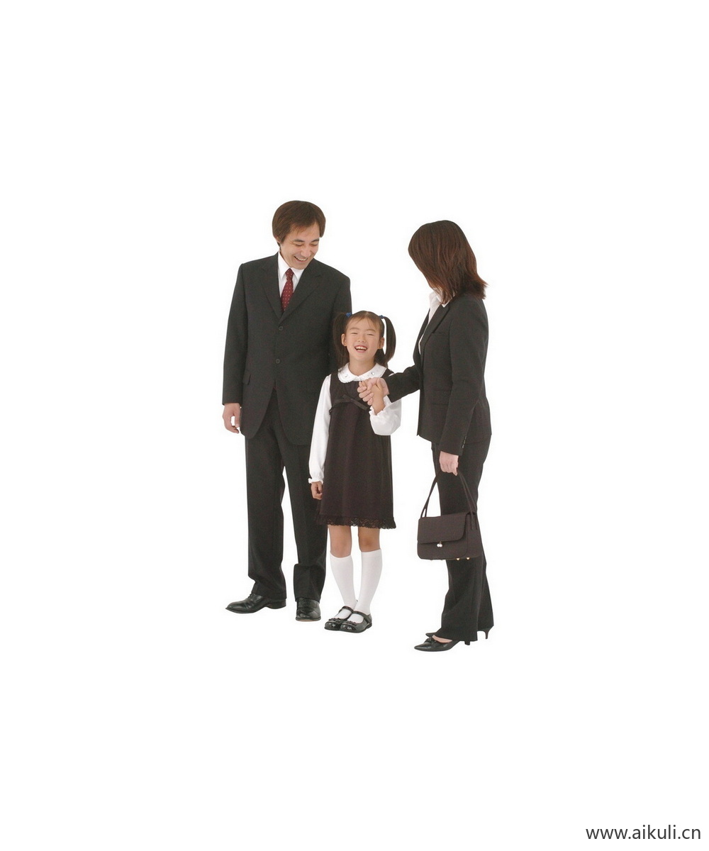 亚洲亲子家庭人物BB儿童父母PSD素材