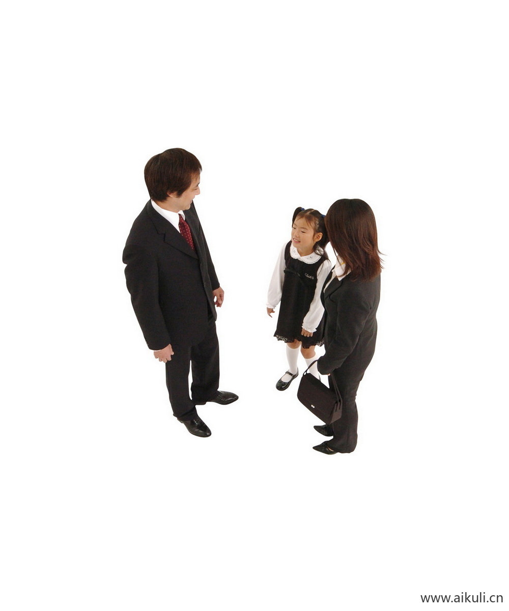 亚洲亲子家庭人物BK儿童父母PS人物素材