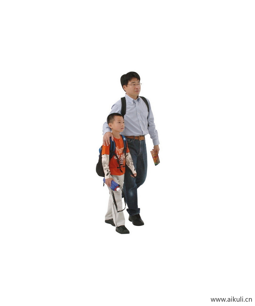 亲子S儿童父母PSD人物素材