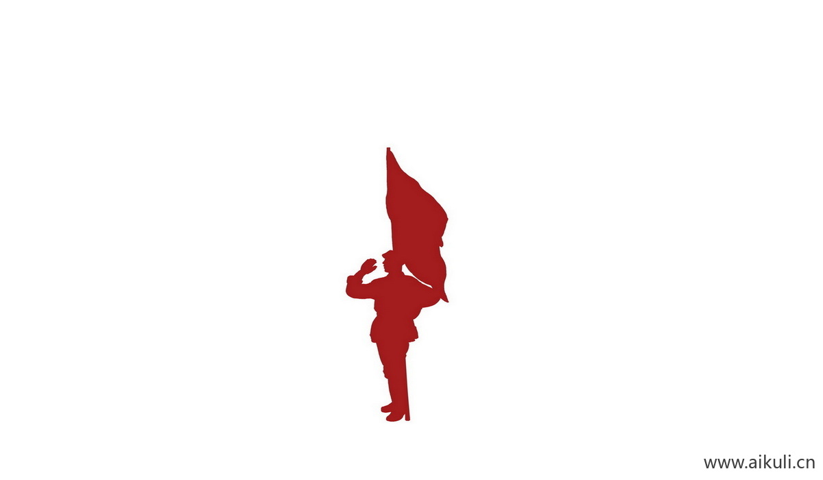 士兵战士J人物剪影元素PS