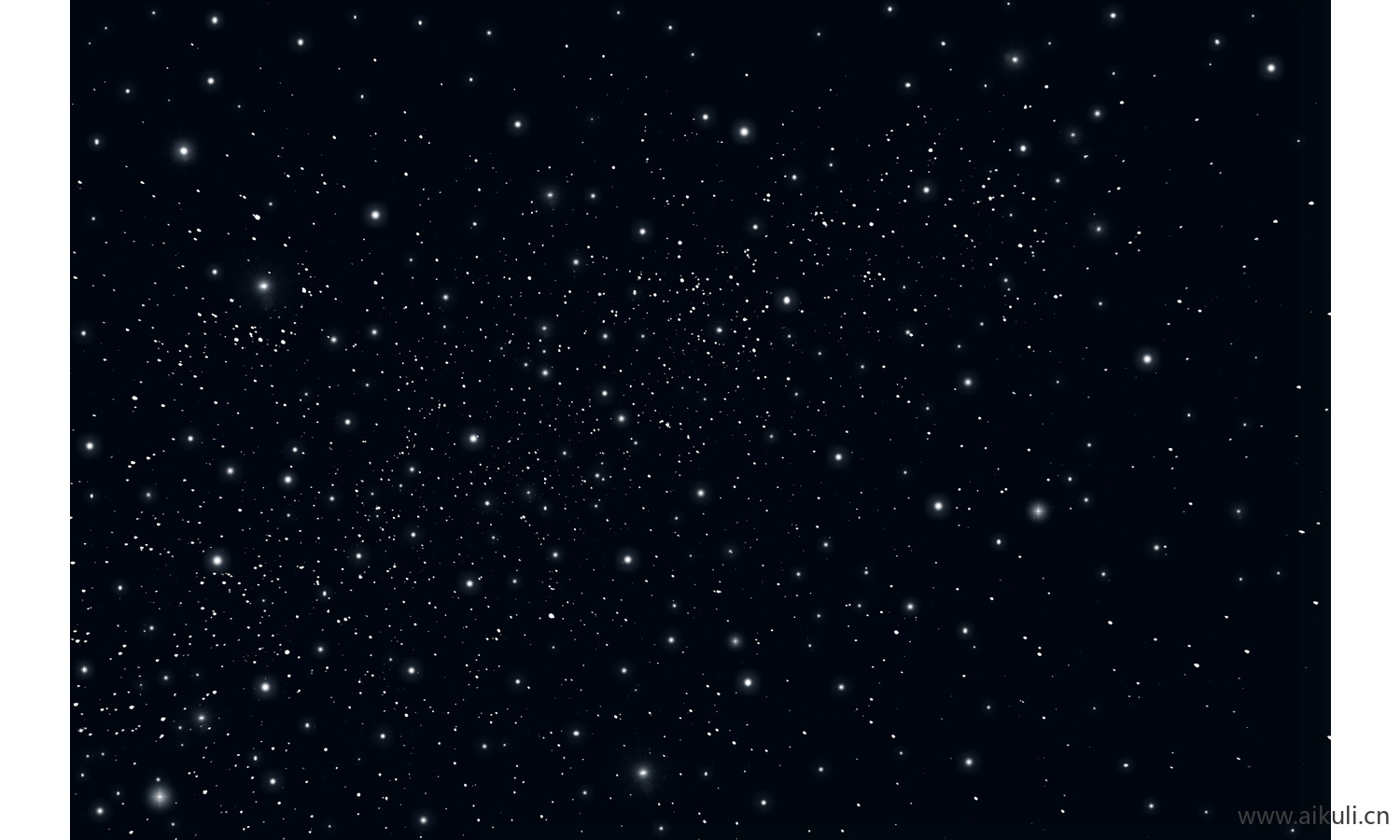 现代夜景闪烁满星空PSD素材