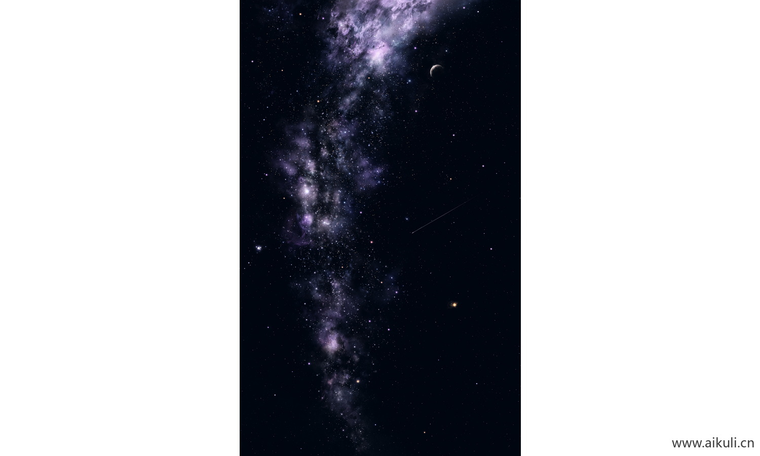 夜景闪烁星空PSD素材