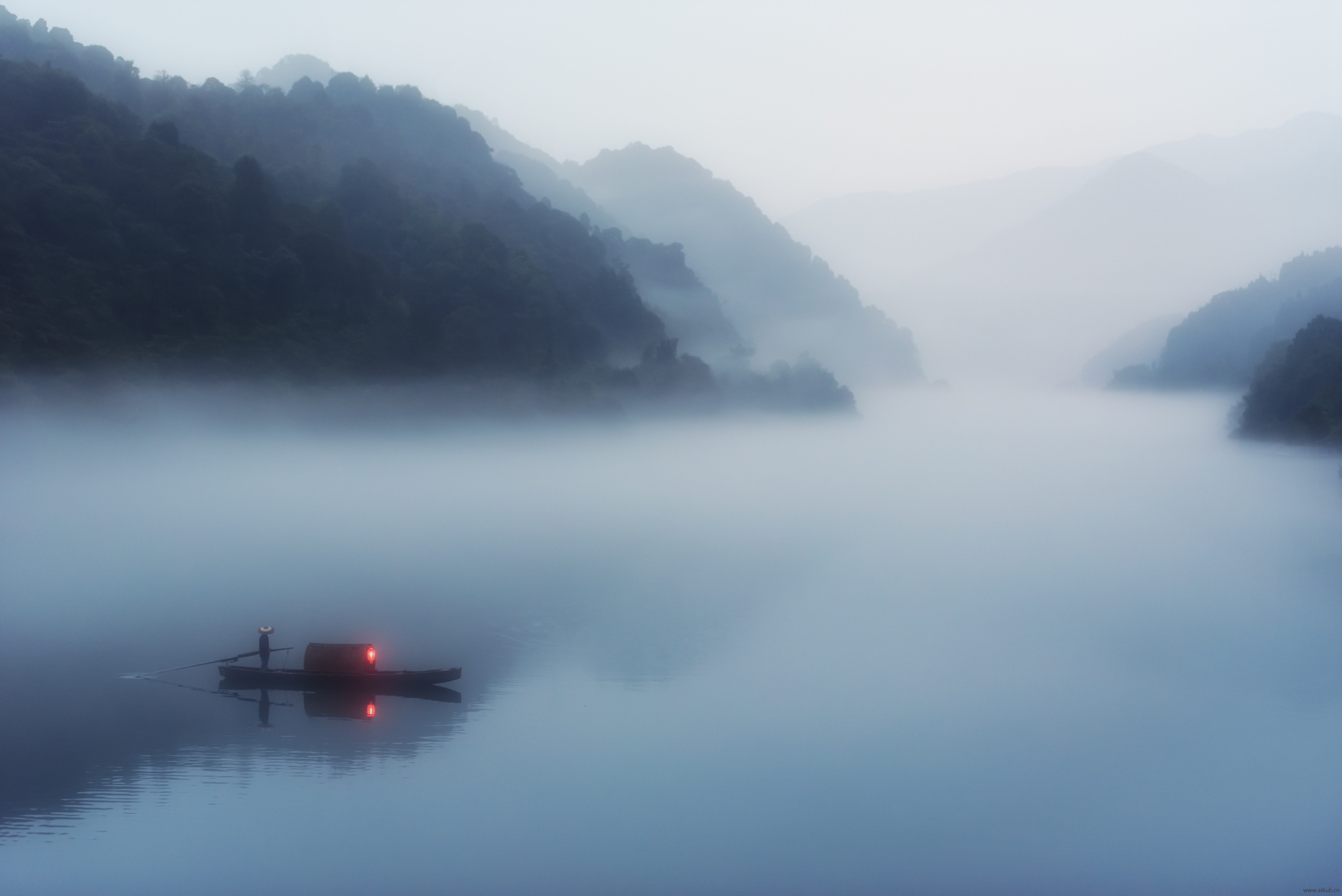 湖面景观G自然风景贴图AAB