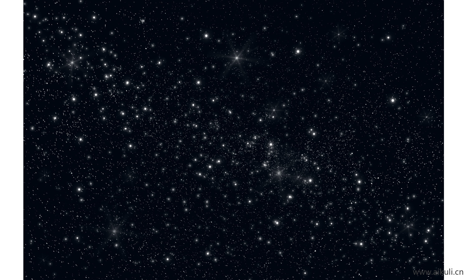 现代夜景L闪烁星空PSD素材