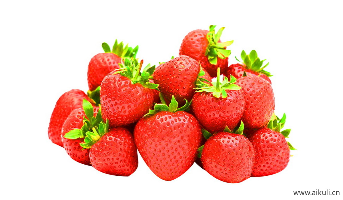 现代水果BC草莓 车厘子 椰子 芒果PNG
