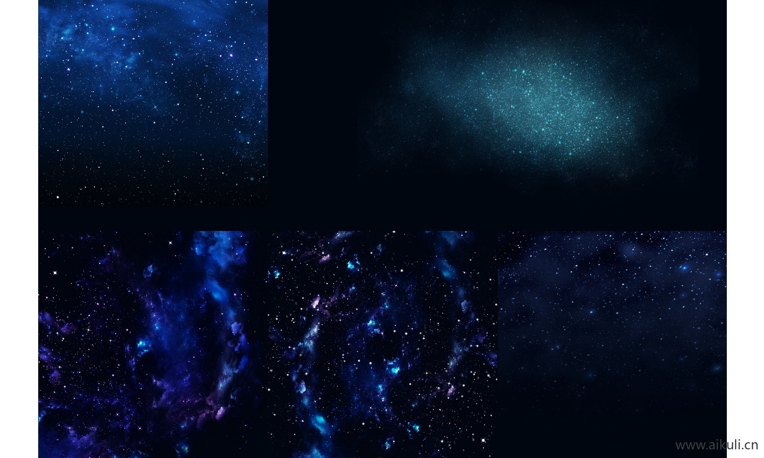 现代夜景星空PSD素材