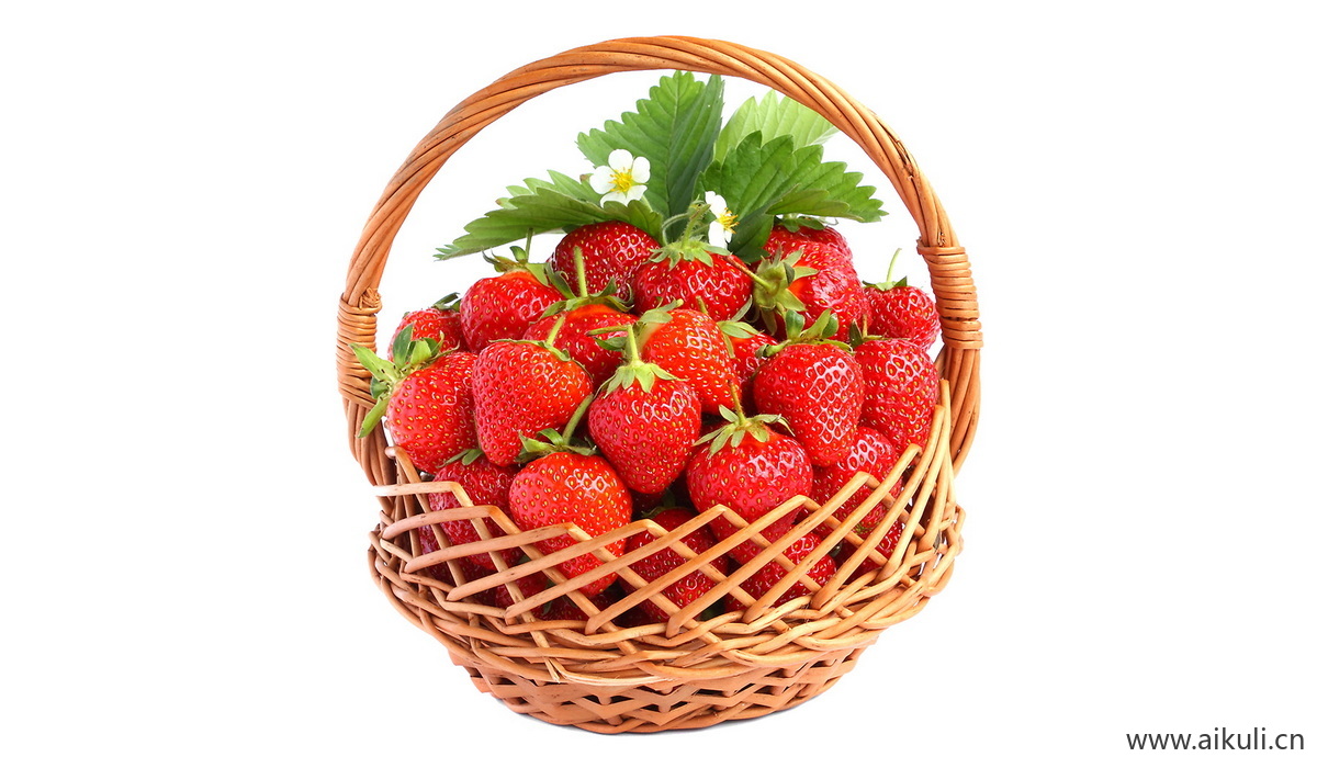 现代水果BQ草莓 车厘子 椰子 芒果PNG