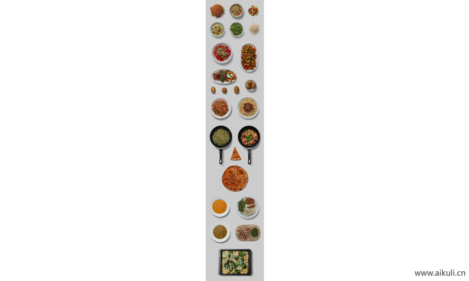 厨具食物蔬菜西餐免抠PS素材