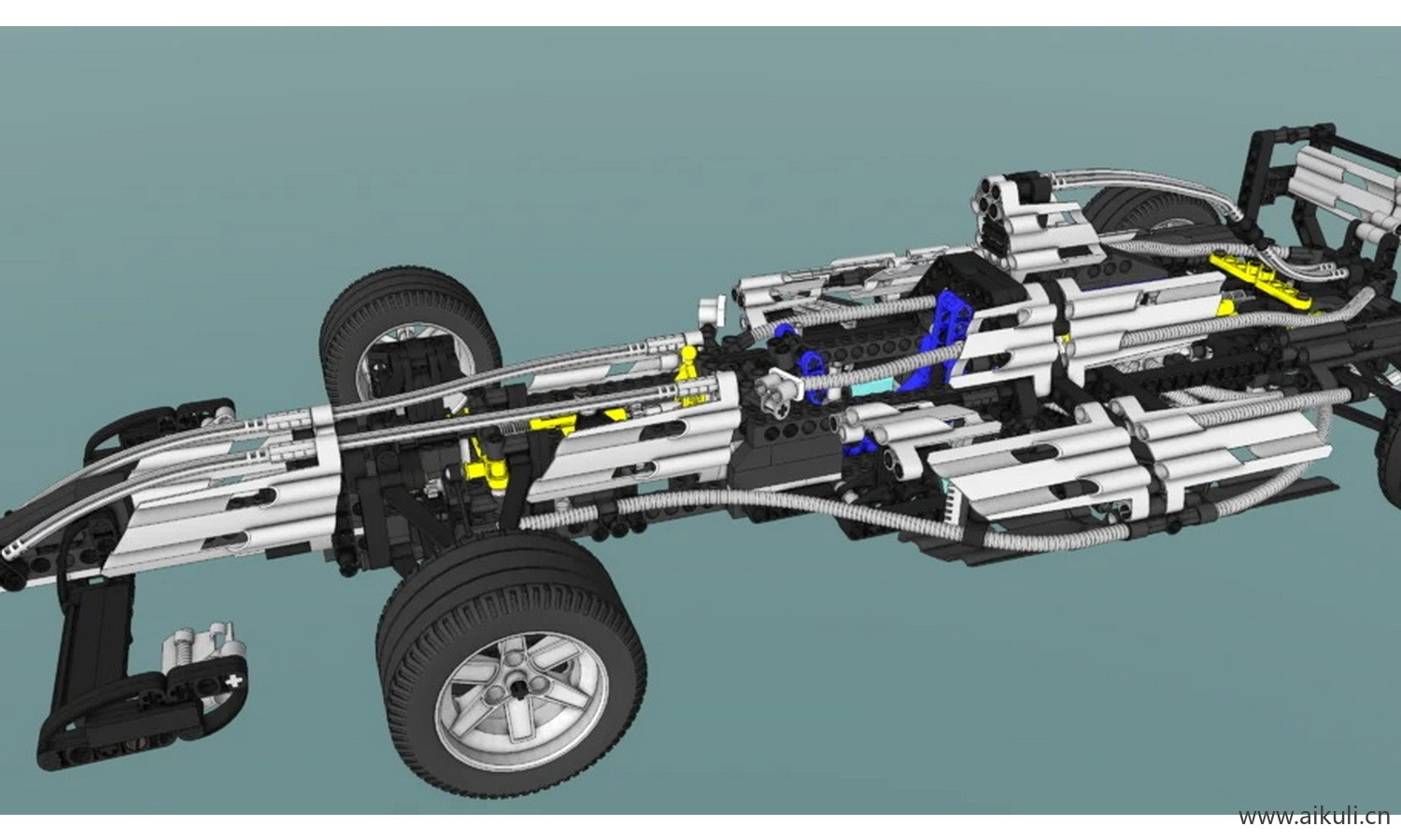 F1 用乐高积木搭建