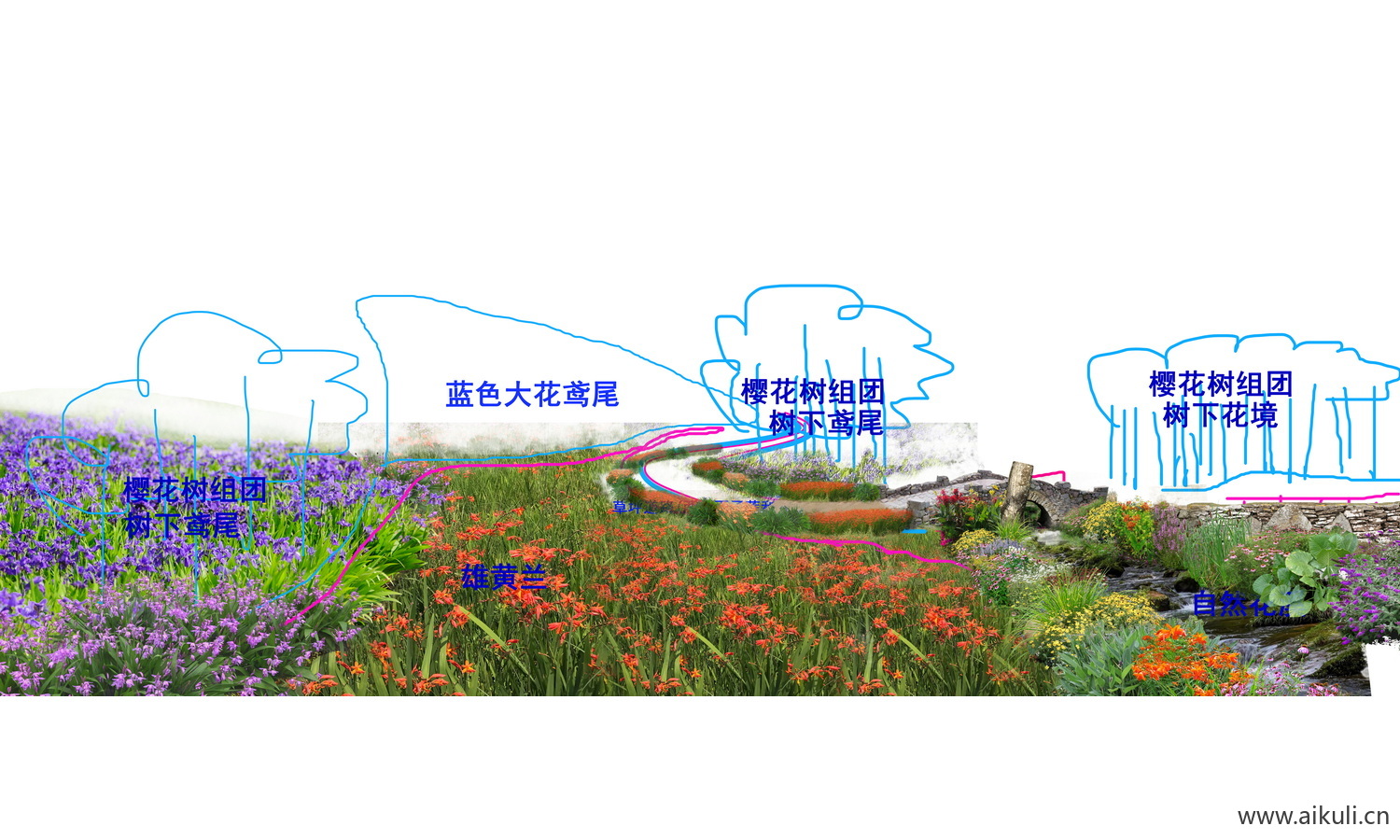 花田花海景观素材PSD