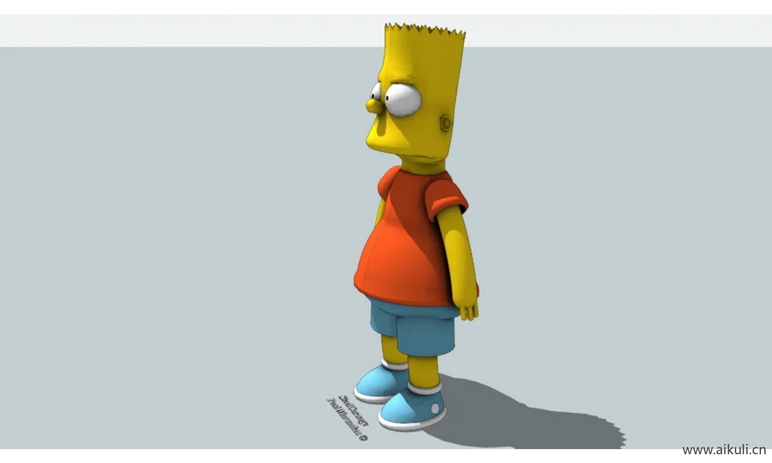 Bart+Simpson可爱卡通小人