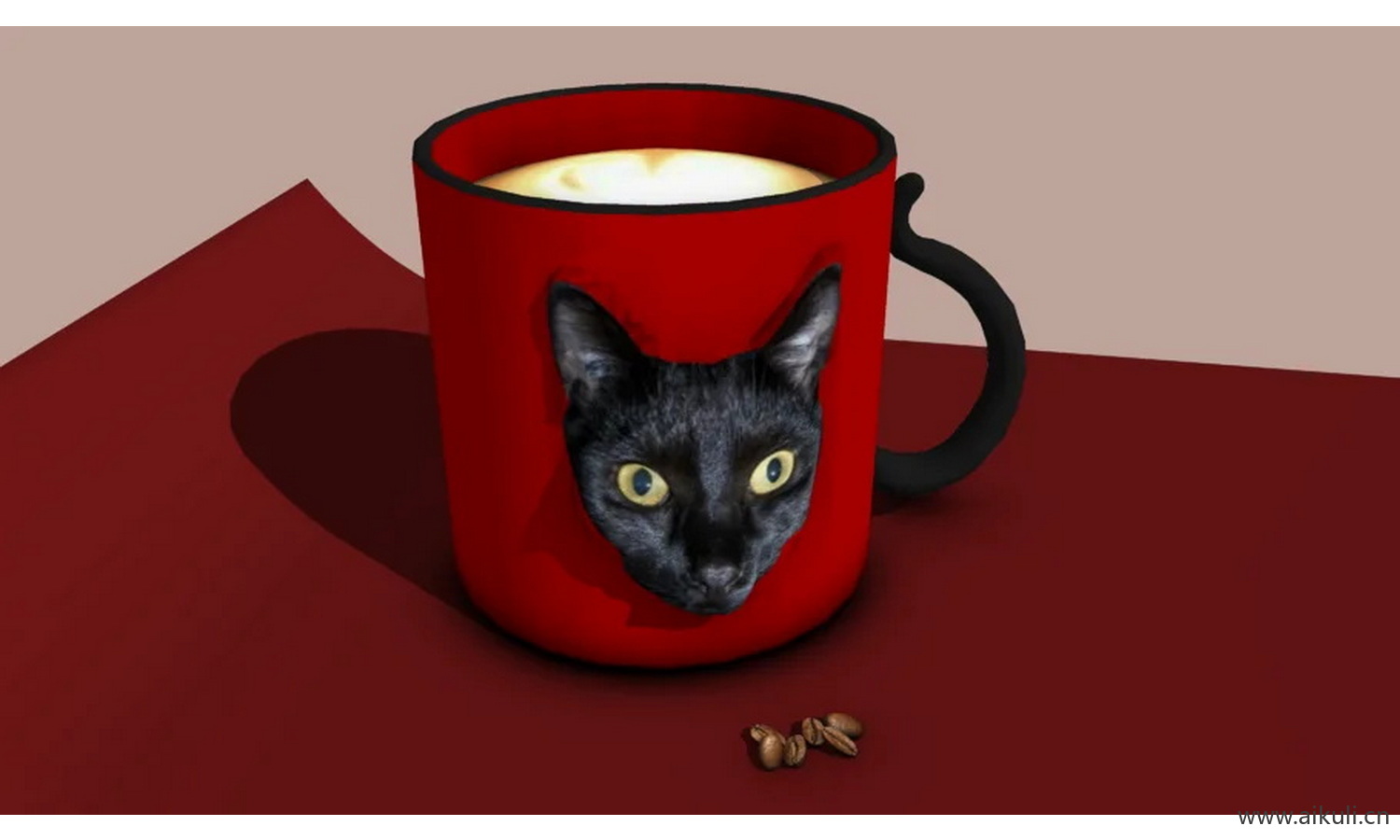定制小猫杯子