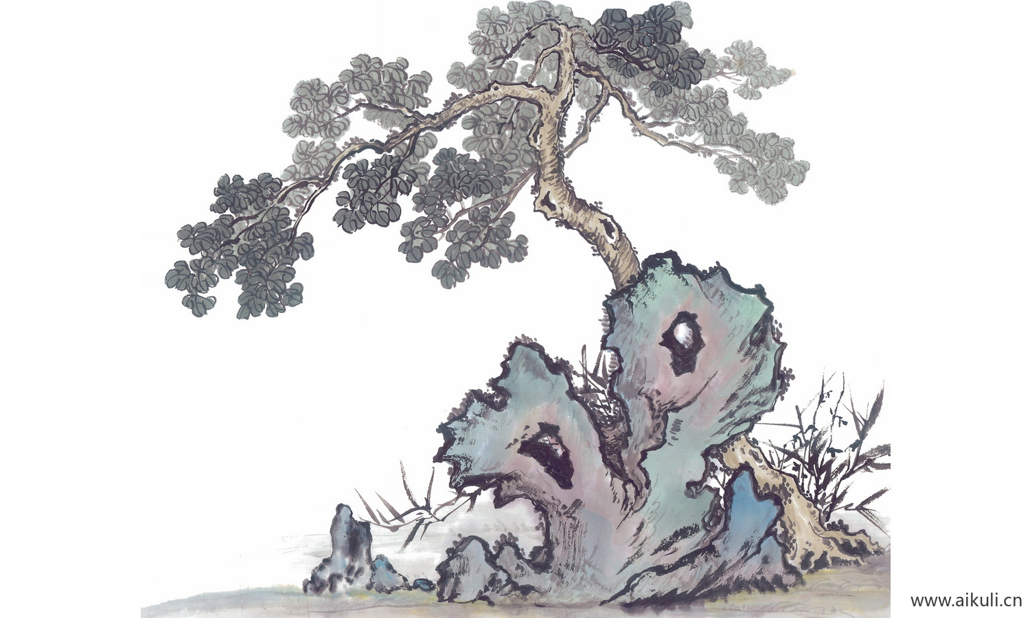 山石景观Q-PNG素材免扣
