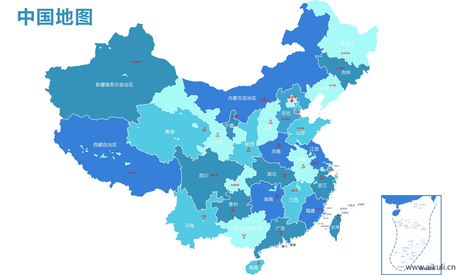 区位分析地图