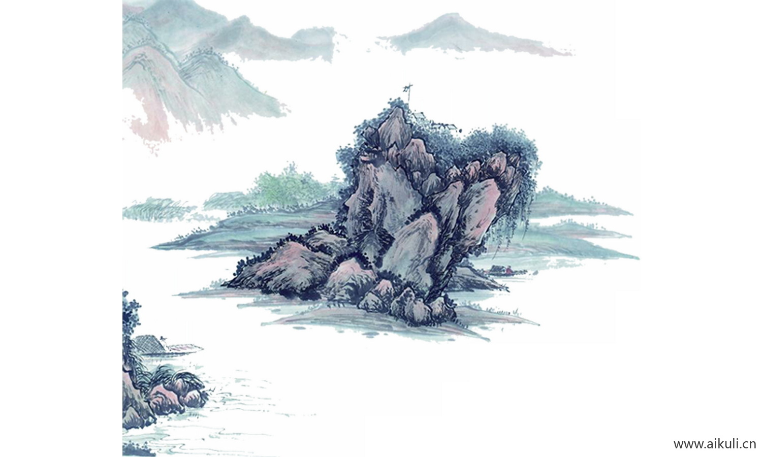 山石景观I-PNG素材免扣