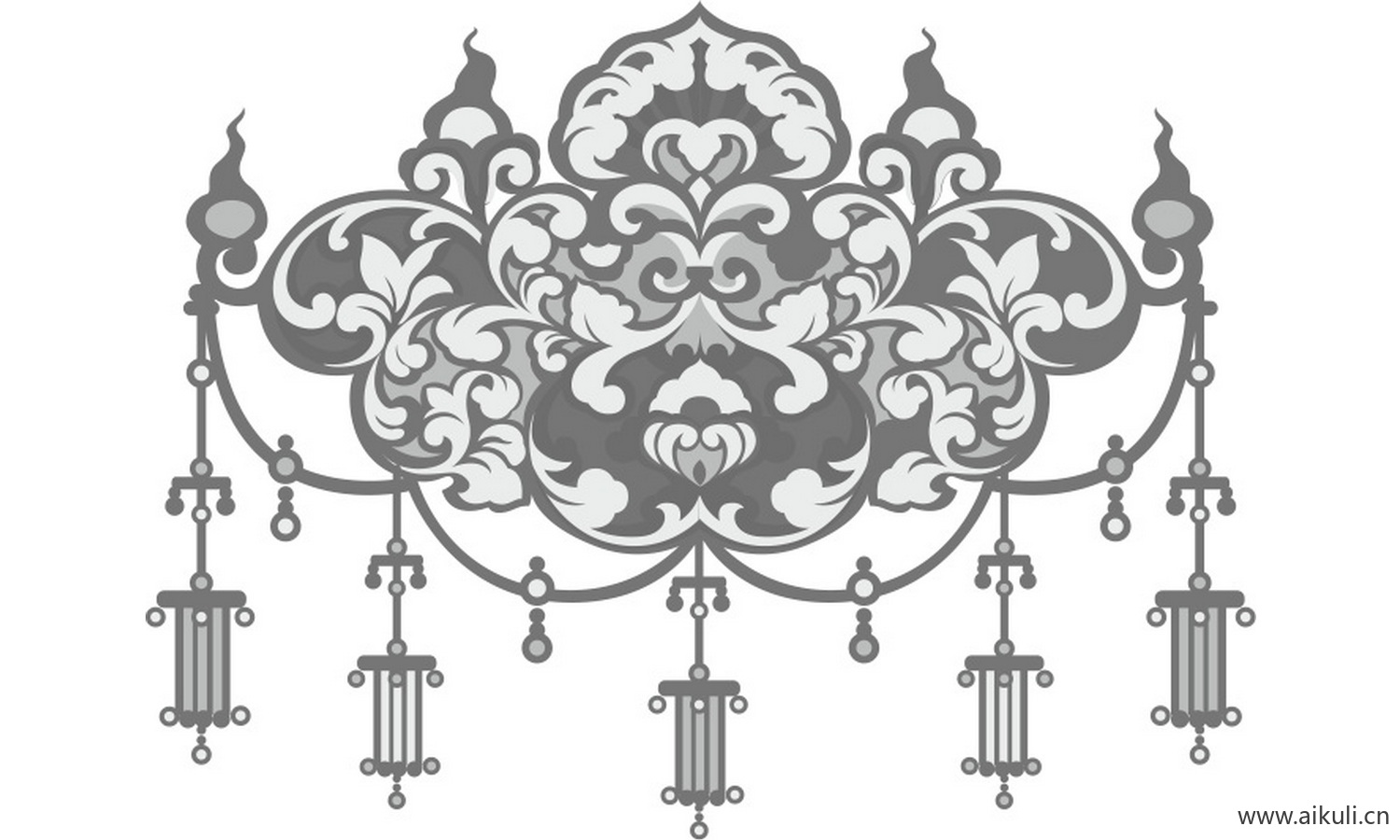 中国传统纹样敦煌壁画元素