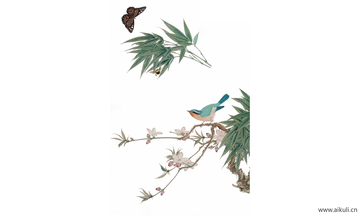 花鸟古风动物1-PNG素材免扣
