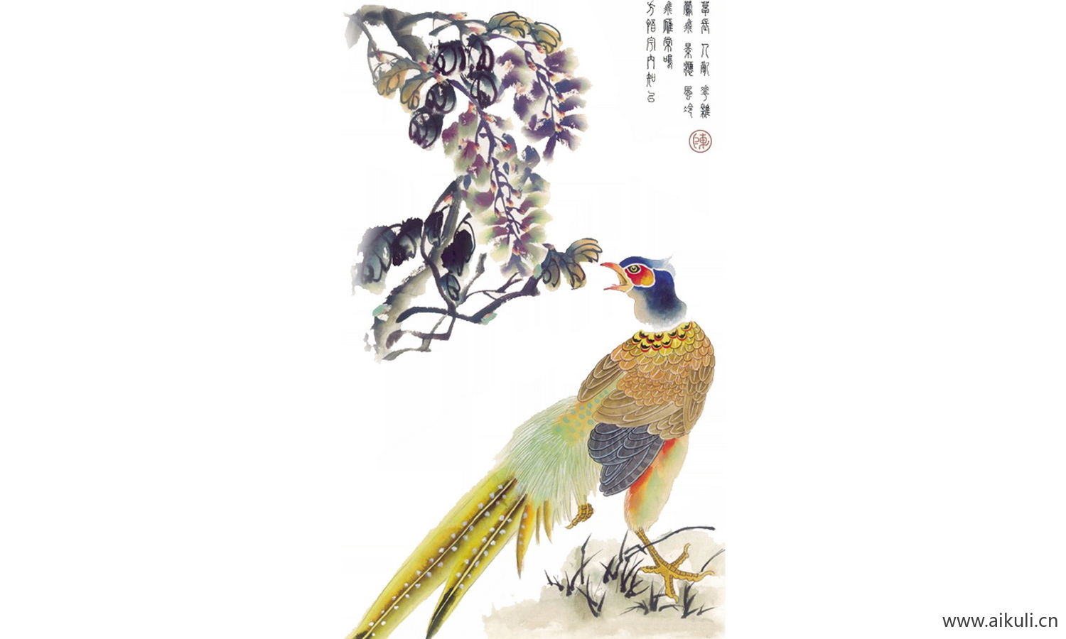 古风动物鸟类T -PNG素材免扣