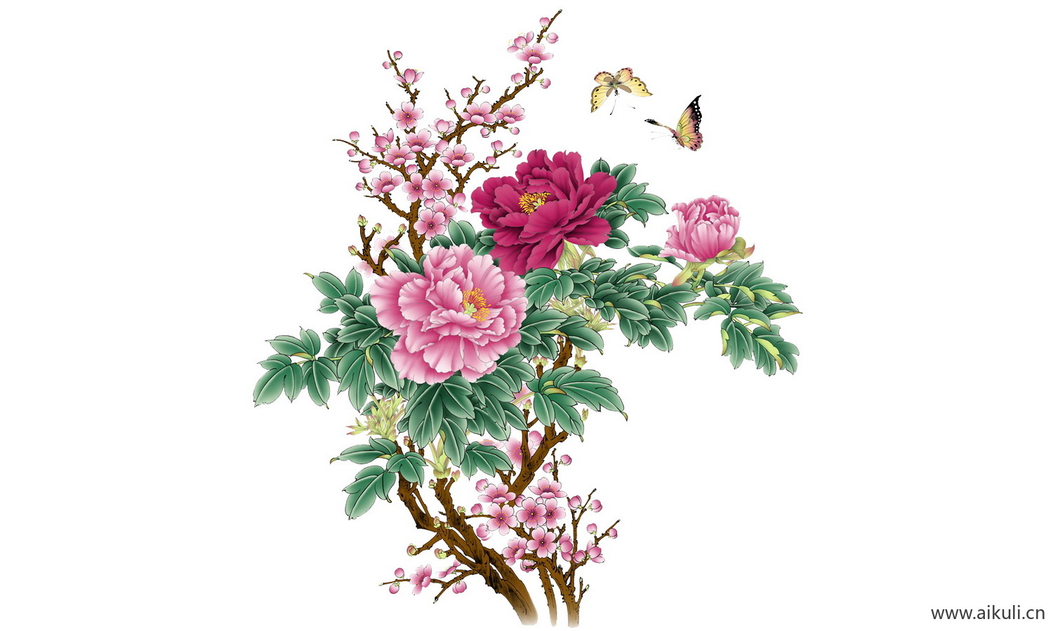 工笔画免抠图素材 (22)
