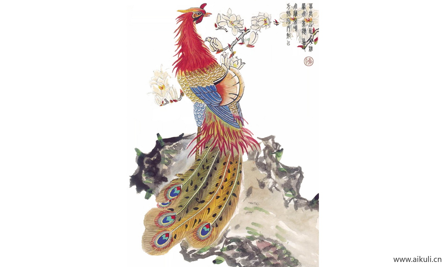 古风动物鸟类U -PNG素材免扣