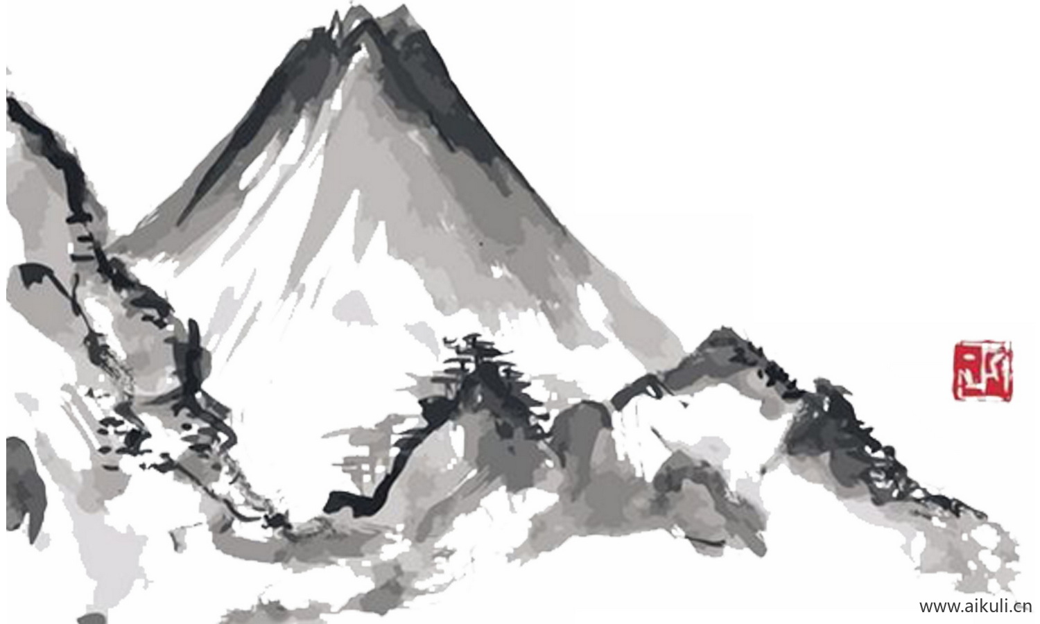山石景观J-PNG素材免扣