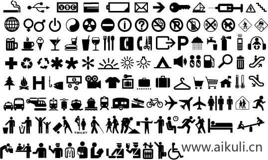 标志符号图标AI矢量图 (3)
