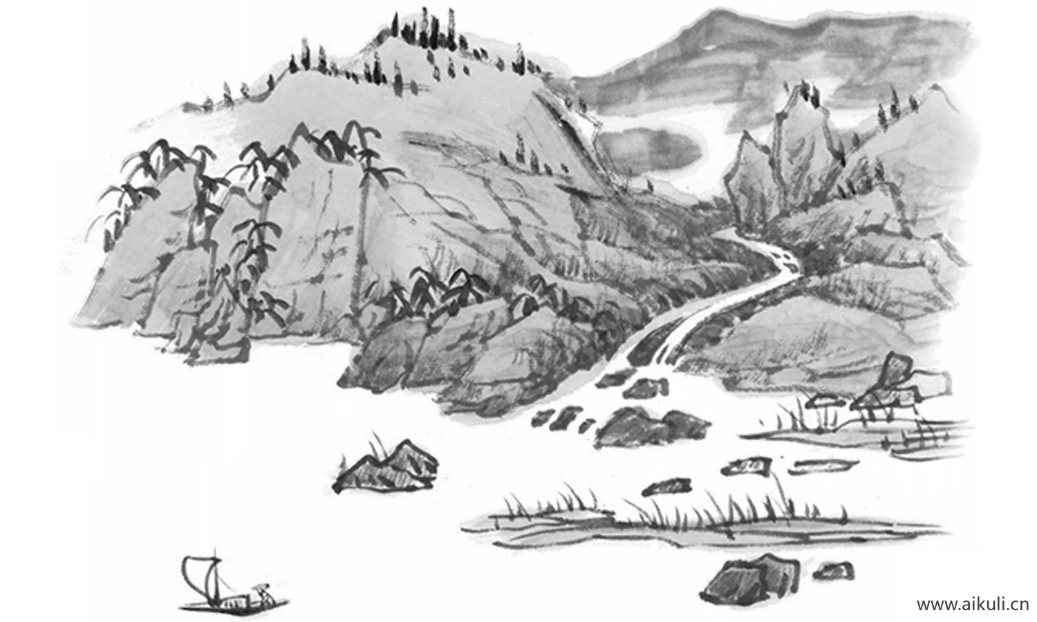 山石景观B-PNG素材免扣