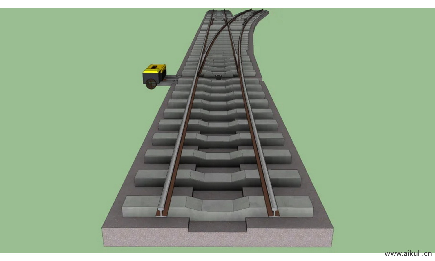 火车轨道，铁路