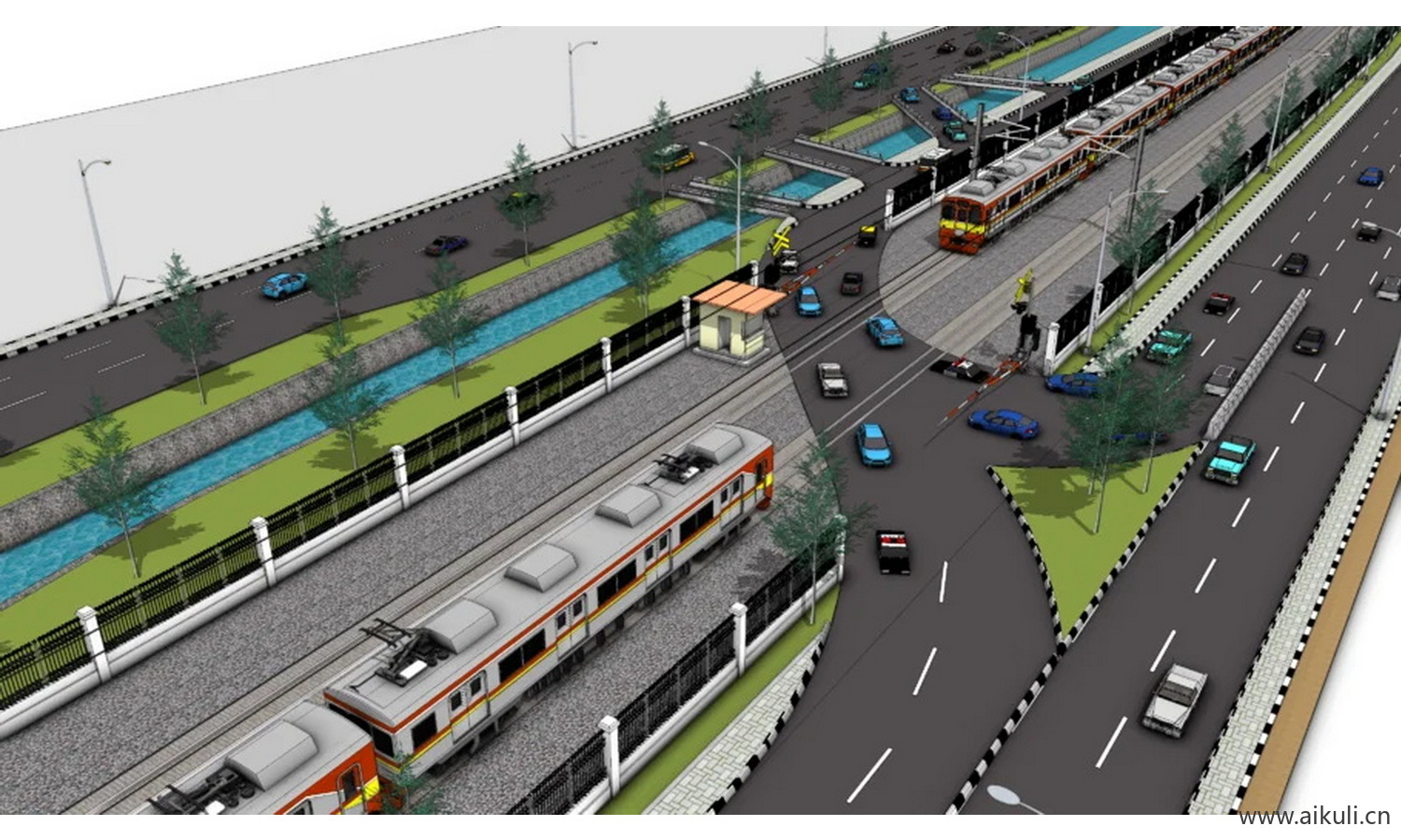 铁路公路交通